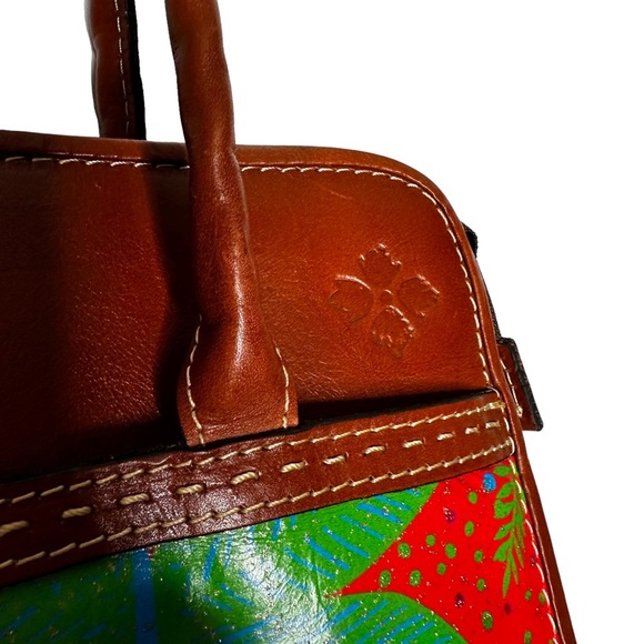 Patricia Nash | Tropicana Summer Festival Collection Leather Pineapple Bag - Picture 6 of 16